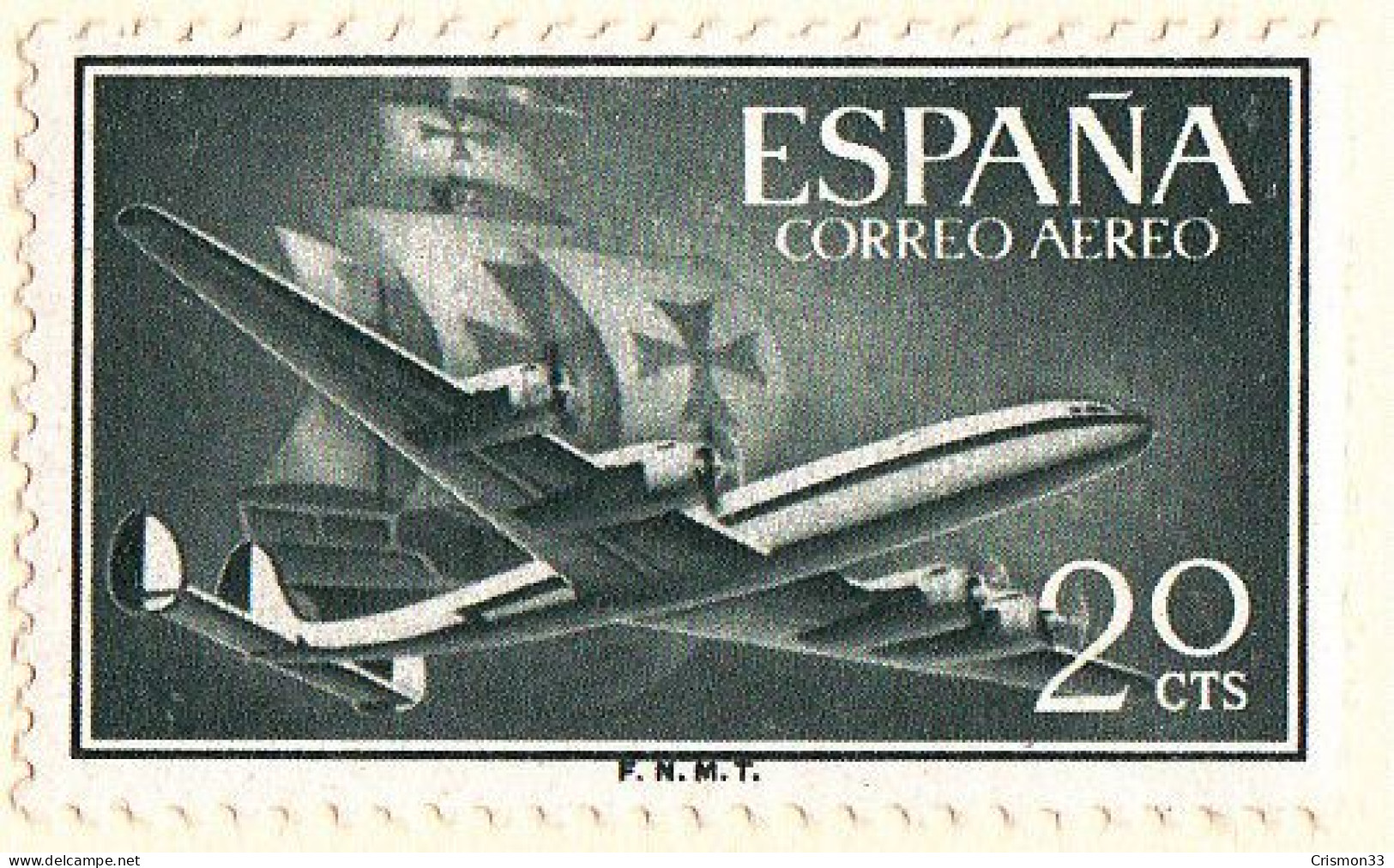 1955 - 1956 - ESPAÑA - SUPERCOSTELLATION Y NAO SANTA MARIA - EDIFIL 1169 NUEVO CON CHARNELA - Unused Stamps