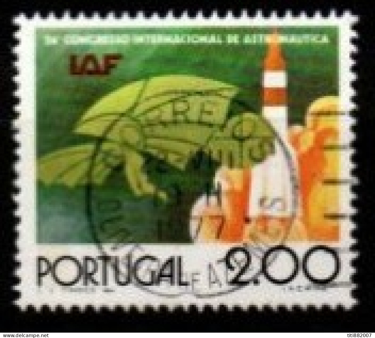 PORTUGAL    -   1975.    Y&T N° 1271 Oblitéré.   Fusée - Oblitérés
