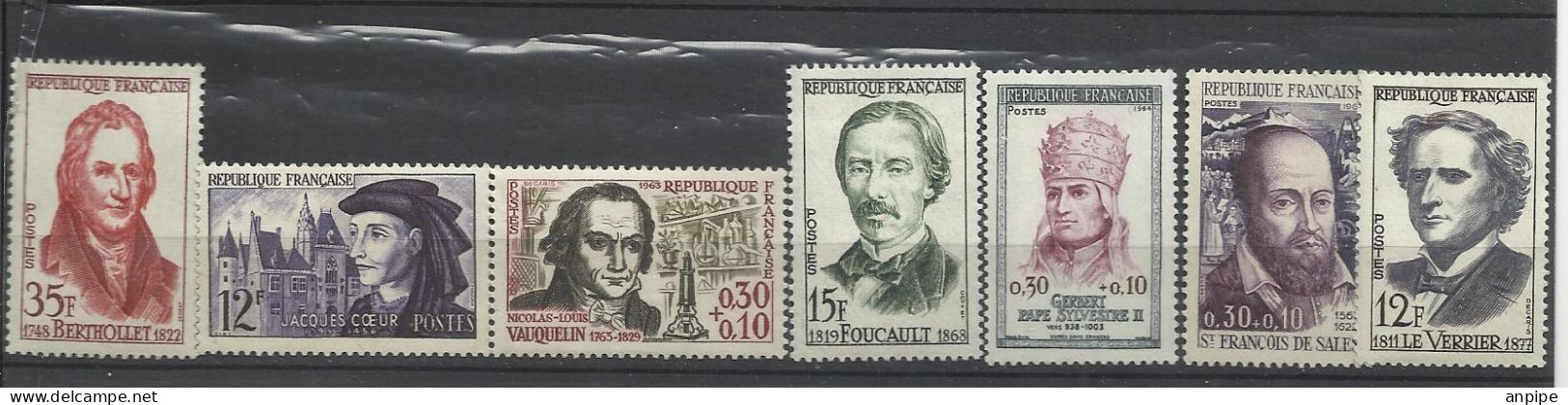 FRANCIA. PERSONAJES - Unused Stamps