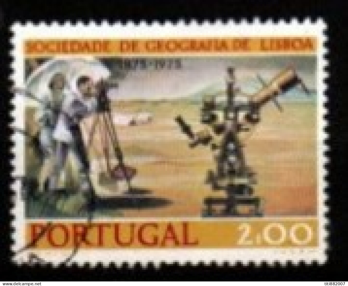 PORTUGAL    -   1975.    Y&T N° 1275 Oblitéré.   Géographie - Oblitérés