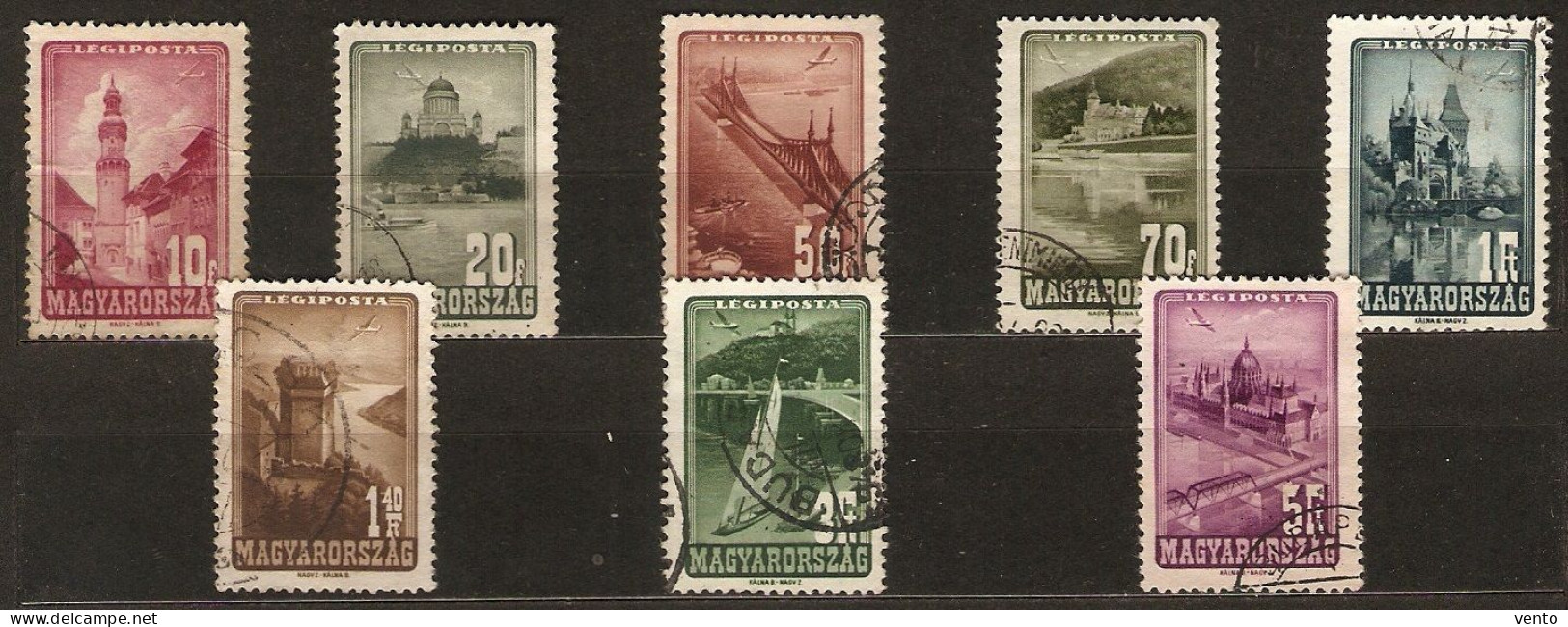 Hungary 1947 Mi 963-70 - Used Stamps