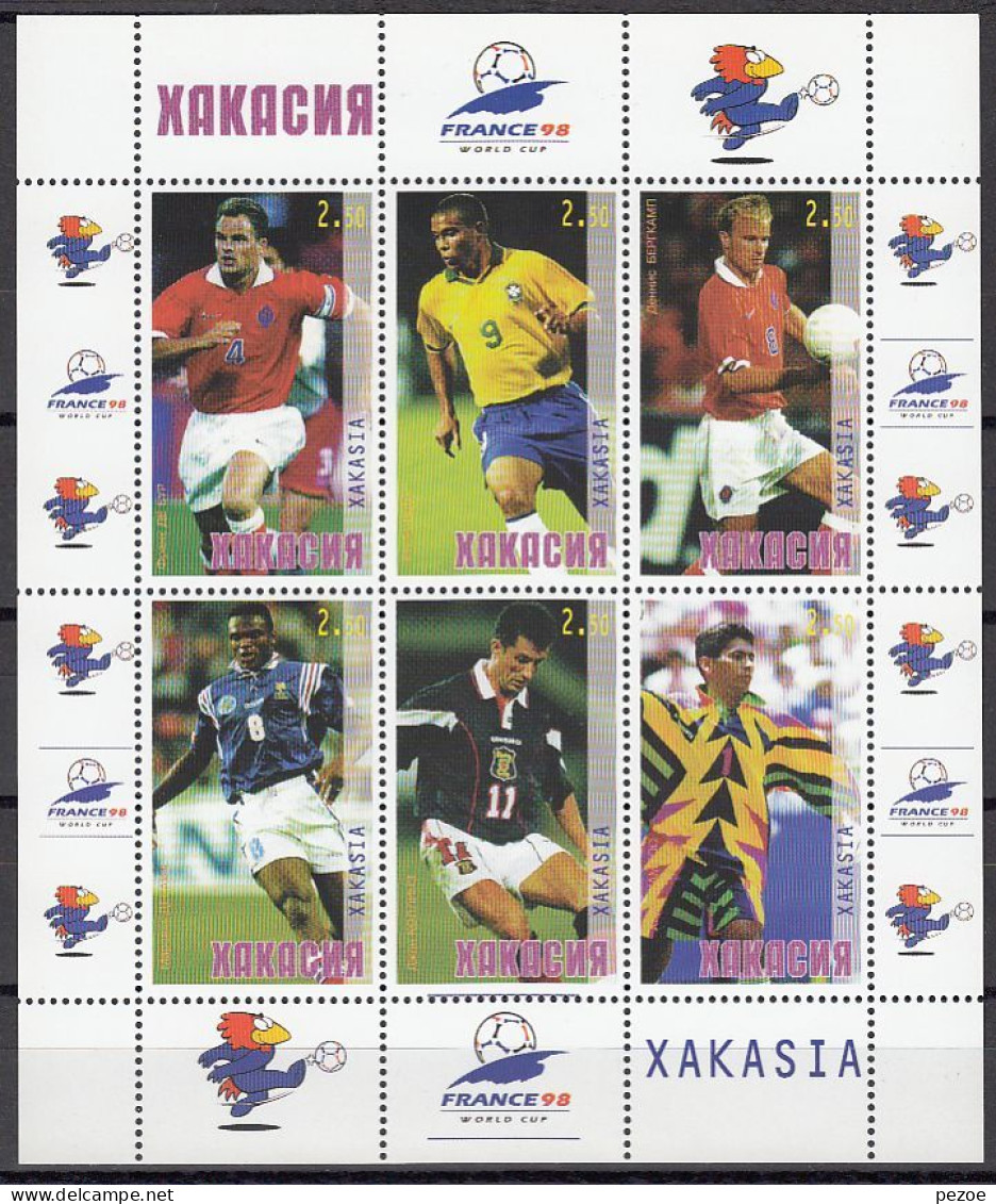 Football / Soccer / Fussball - WM 1998: Chakasien.  Kbg ** - 1998 – France