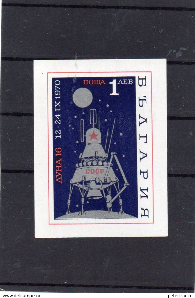 1970Bulgaria - Missione Russa Sulla Luna - Europe