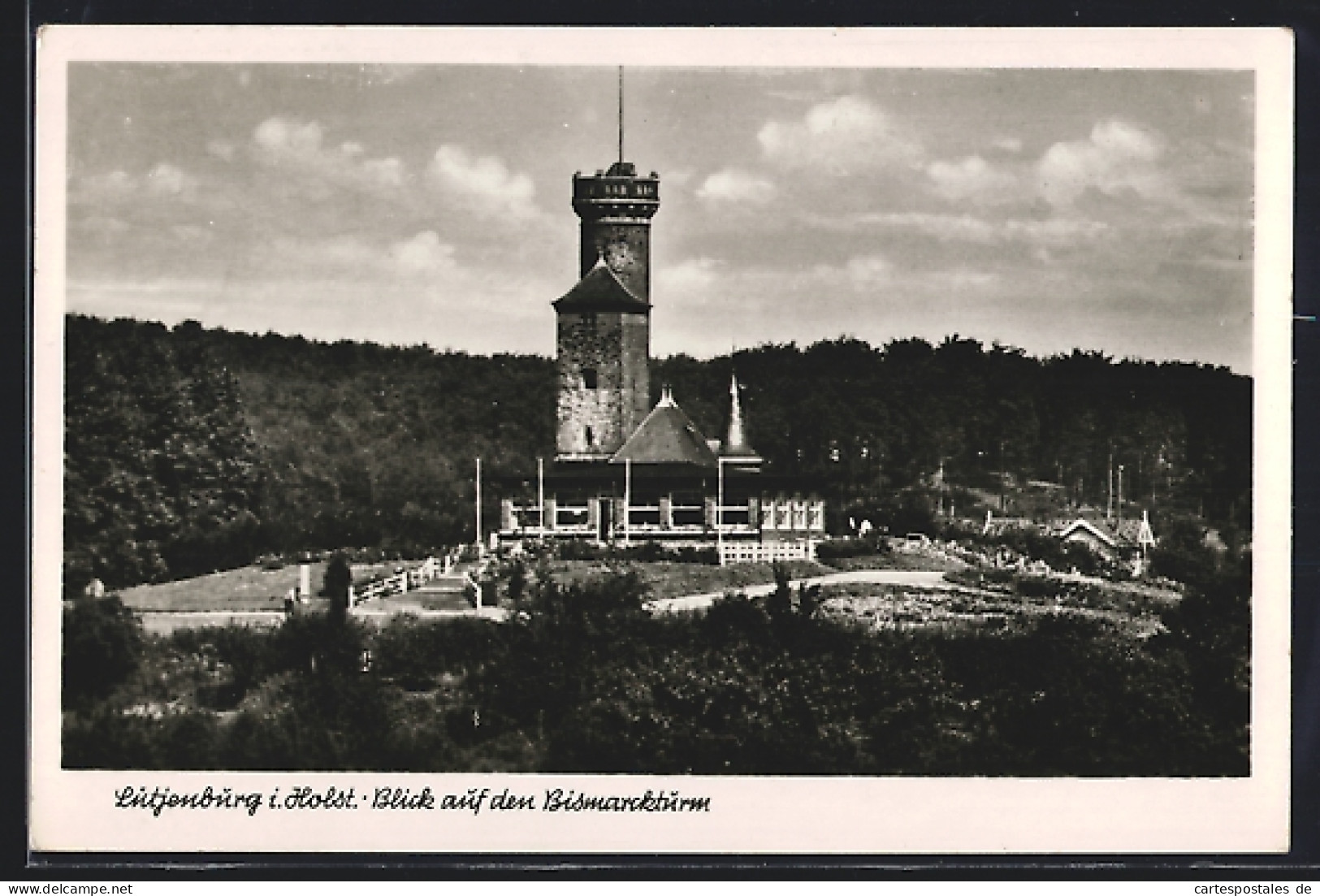AK Lütjenburg, Blick Auf Den Bismarckturm  - Luetjenburg