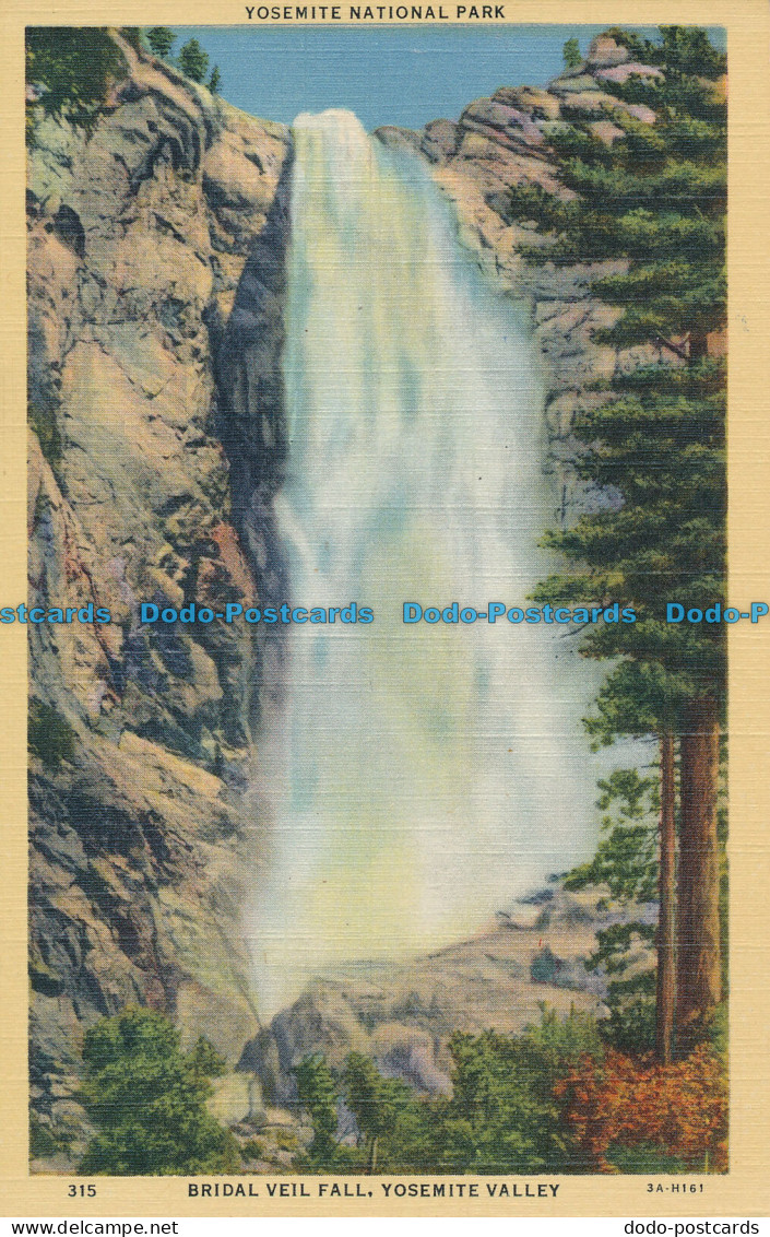 R046878 Yosemite National Park. Bridal Veil Fall. Yosemite Valley - Monde