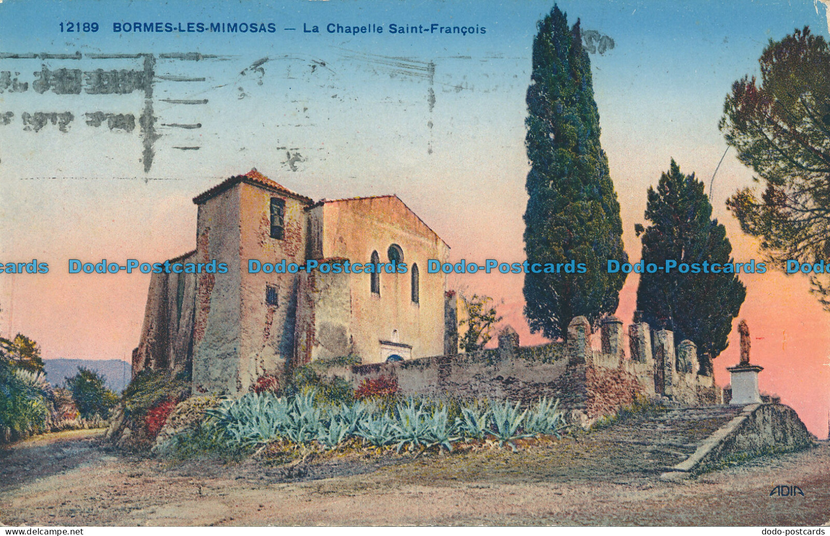 R046882 Bormes Les Mimosas. La Chapelle Saint Francois. 1939 - Monde