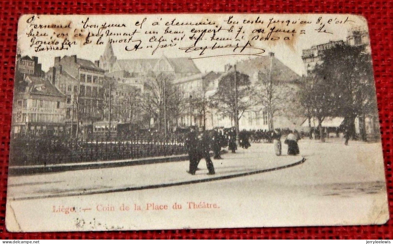 LIEGE  -  Coin De La Place Du Théâtre  -  1905 - Liege