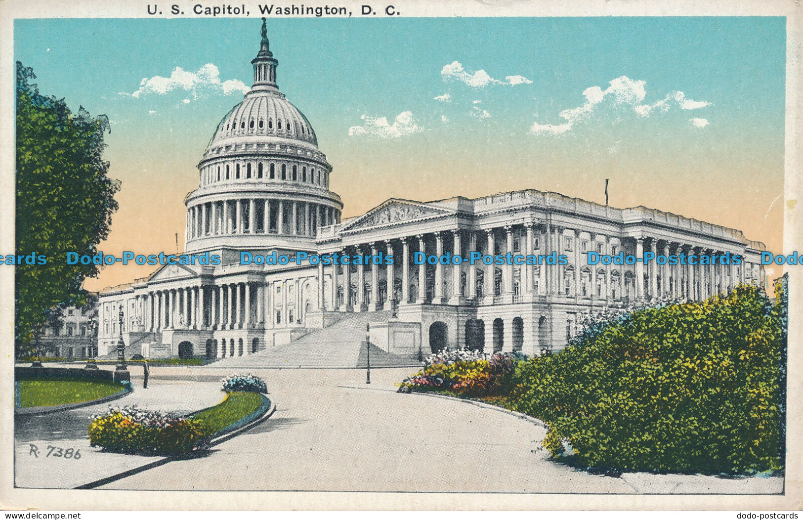 R046891 U. S. Capitol. Washington. D. C. B. S. Reynolds - Monde