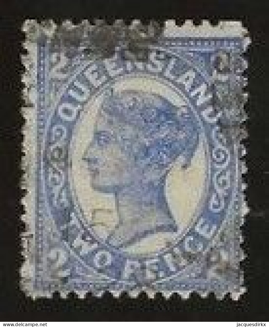 Queensland    .   SG    .  281      .   O      .     Cancelled - Oblitérés