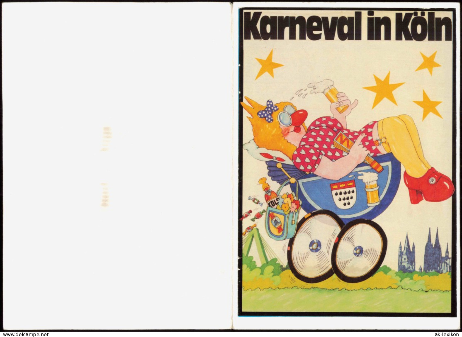 Ansichtskarte  Karneval / Fastnacht / Fasching Köln Mit Sondermarke 1975 - Autres & Non Classés