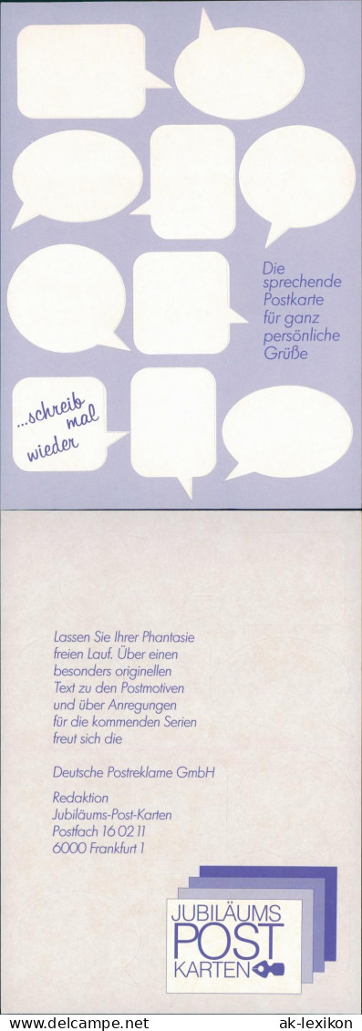 Ansichtskarte  Reklame & Werbung - Deutsche Post ...schreib Mal Wieder 1999 - Publicité