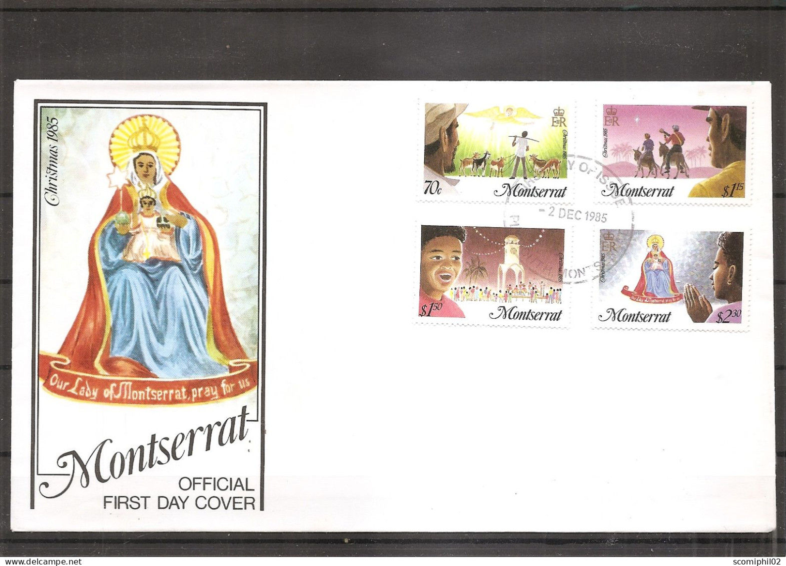Montserrat - Noel ( FDC De 1985 à Voir) - Montserrat