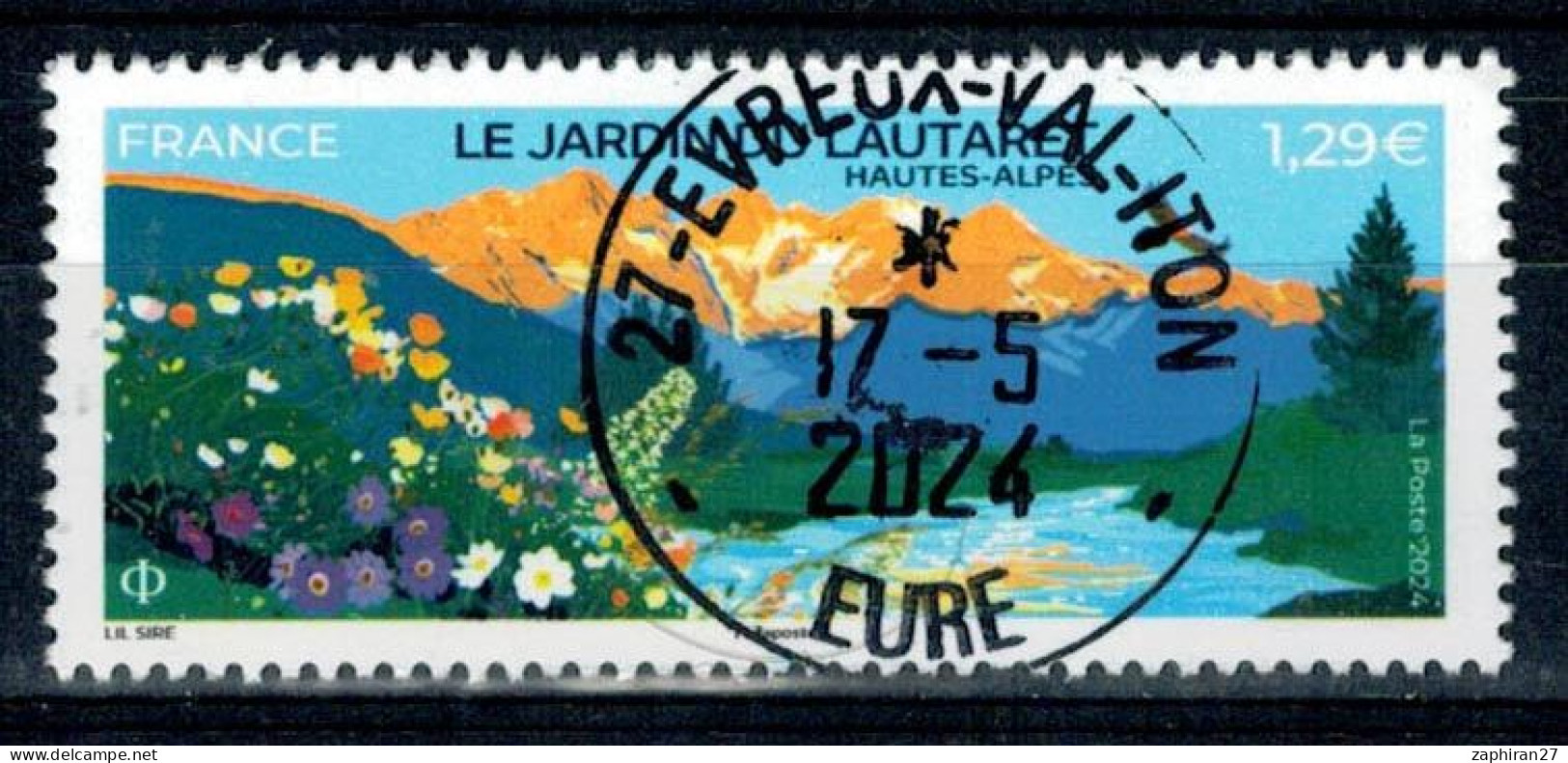 2024 LE JARDIN LAUTARET OBLITERE CACHET ROND 17-5-2024 #234# - Used Stamps