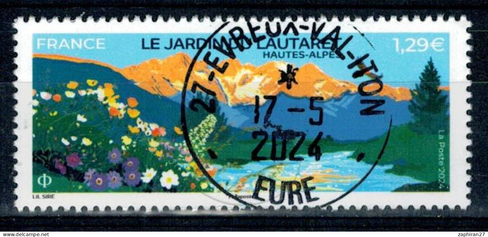 2024 LE JARDIN LAUTARET OBLITERE CACHET ROND 17-5-2024 #234# - Oblitérés