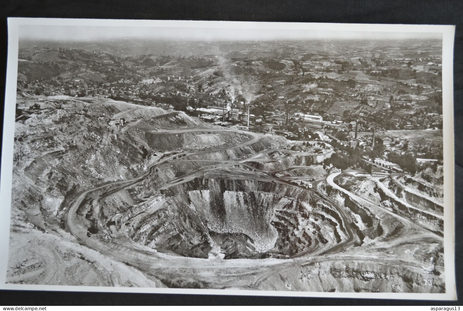 Lot de 74 grandes photos aeriennes LAPIE (la localisation figure au dos) format 27x45