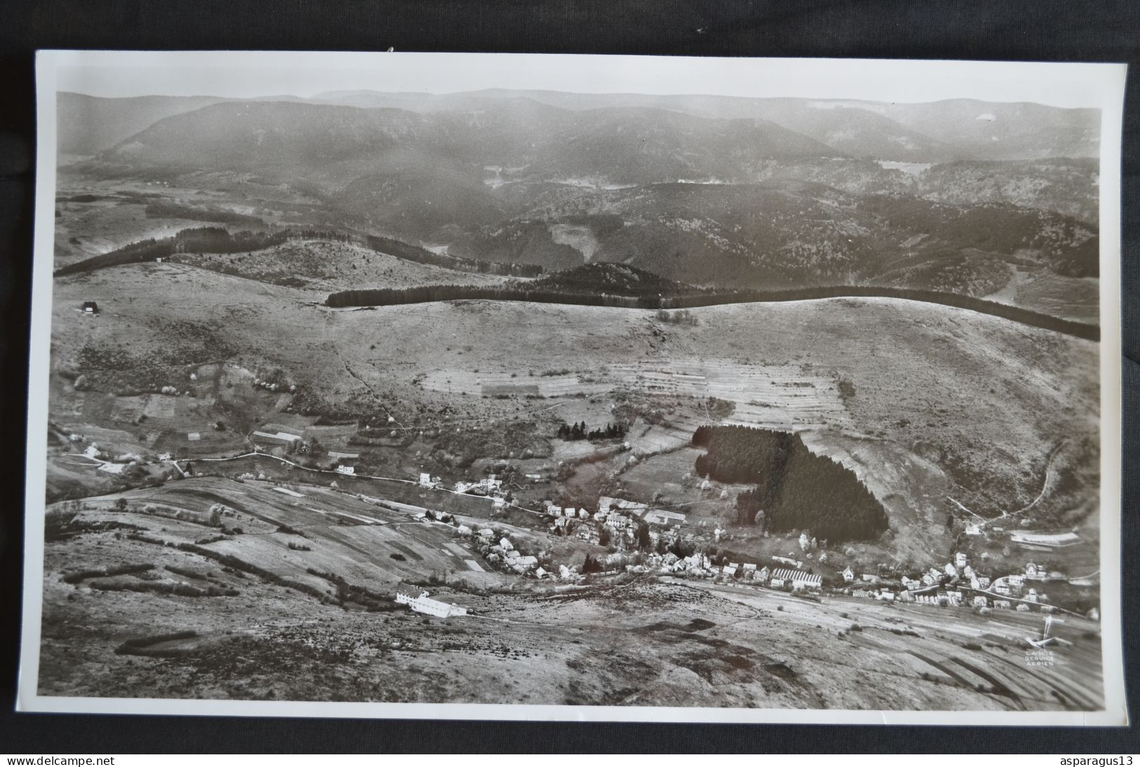 Lot de 74 grandes photos aeriennes LAPIE (la localisation figure au dos) format 27x45