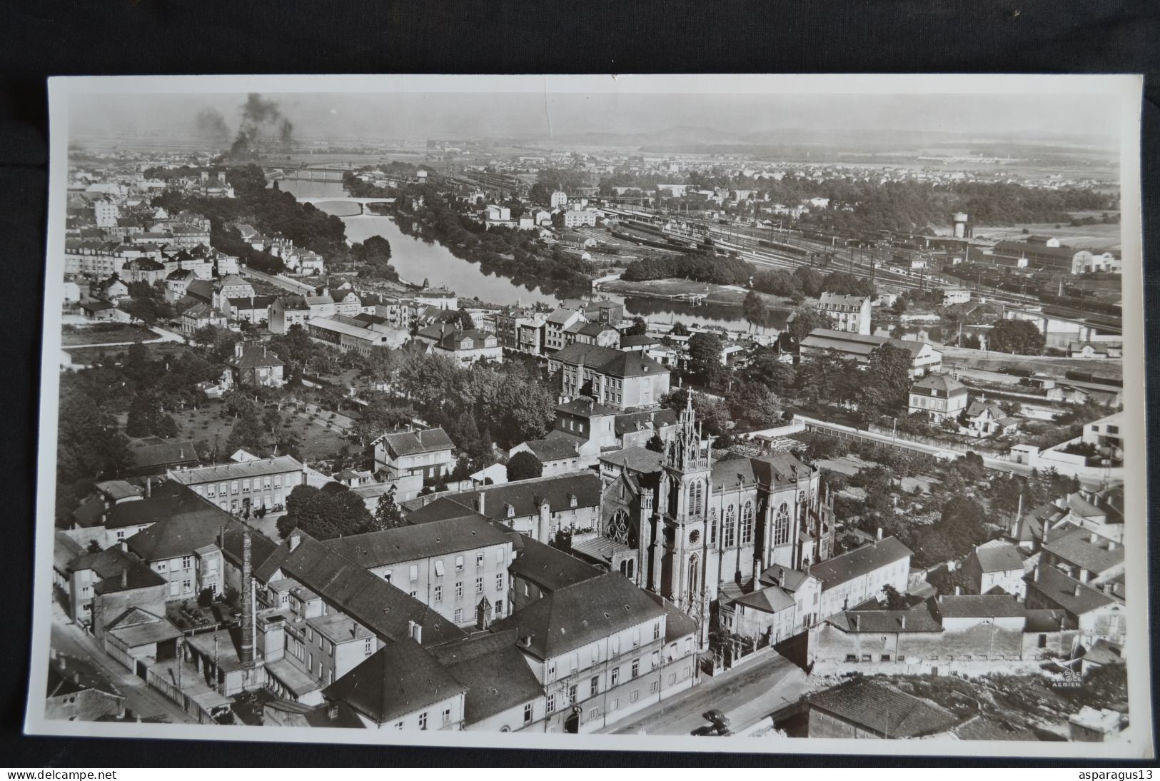 Lot de 74 grandes photos aeriennes LAPIE (la localisation figure au dos) format 27x45