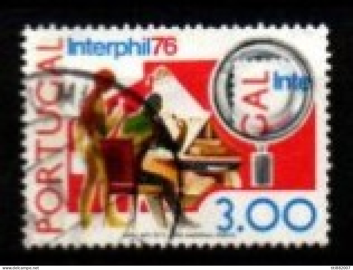 PORTUGAL    -   1976.    Y&T N° 1293 Oblitéré.   Interphil 76 - Used Stamps