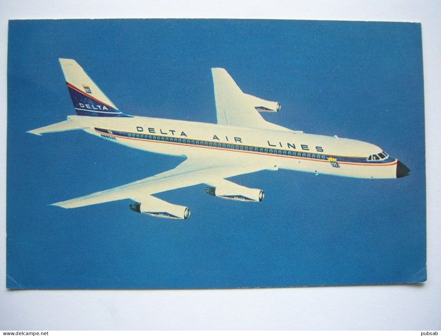 Avion / Airplane / DELTA  AIR LINES / Convair 880 Jetliner / Airline Issue - 1946-....: Era Moderna