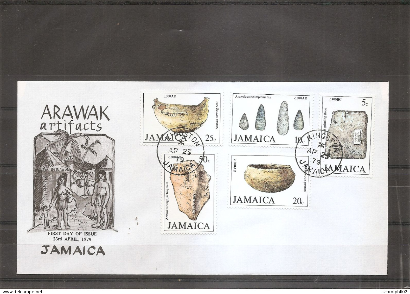 Jamaique - Archéologie ( FDC De' 1979 à Voir) - Jamaica (1962-...)