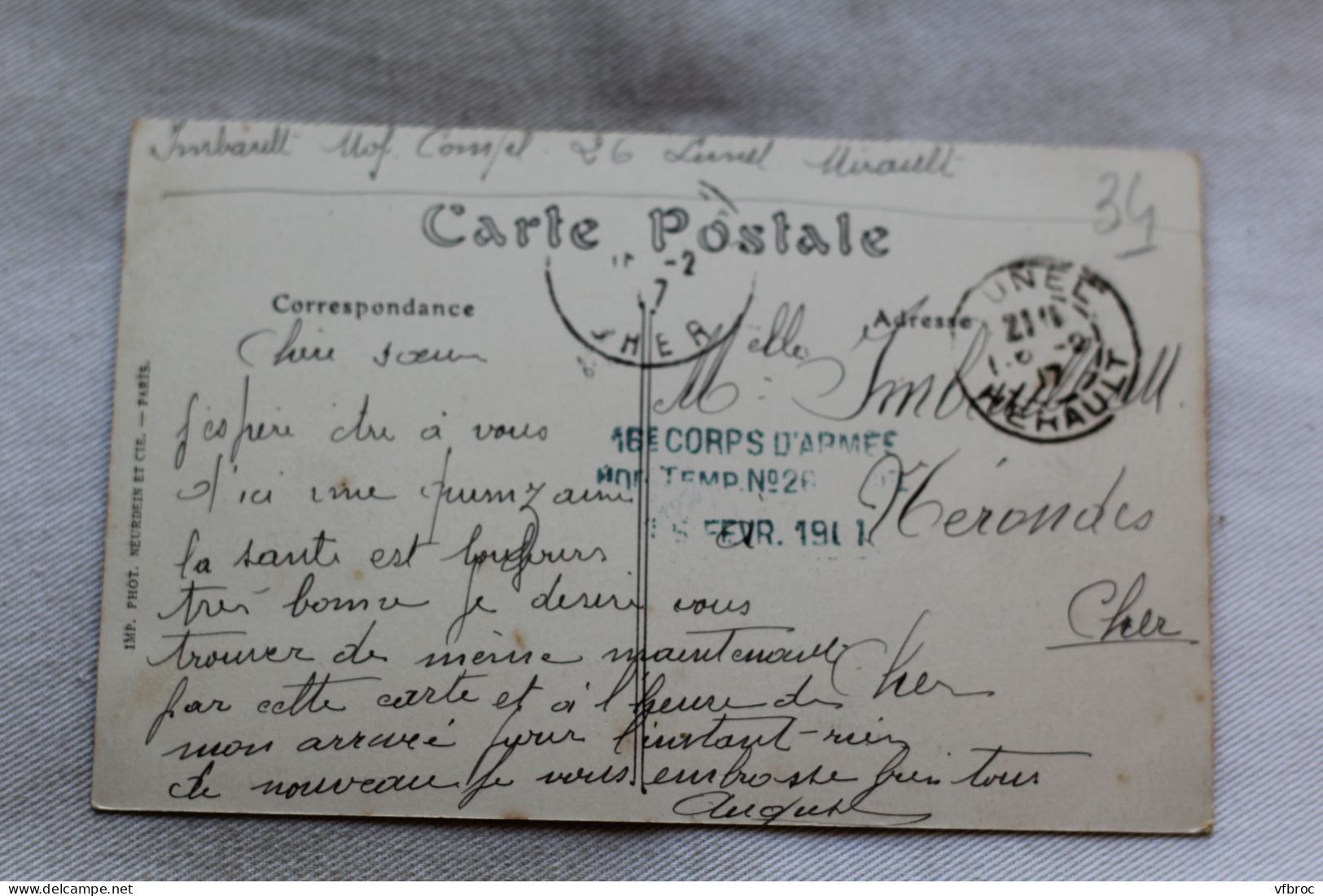 Cpa 1917, Le Grau Du Roi, Le Canal Et Le Quai Rive Droite, Gard 30 - Le Grau-du-Roi