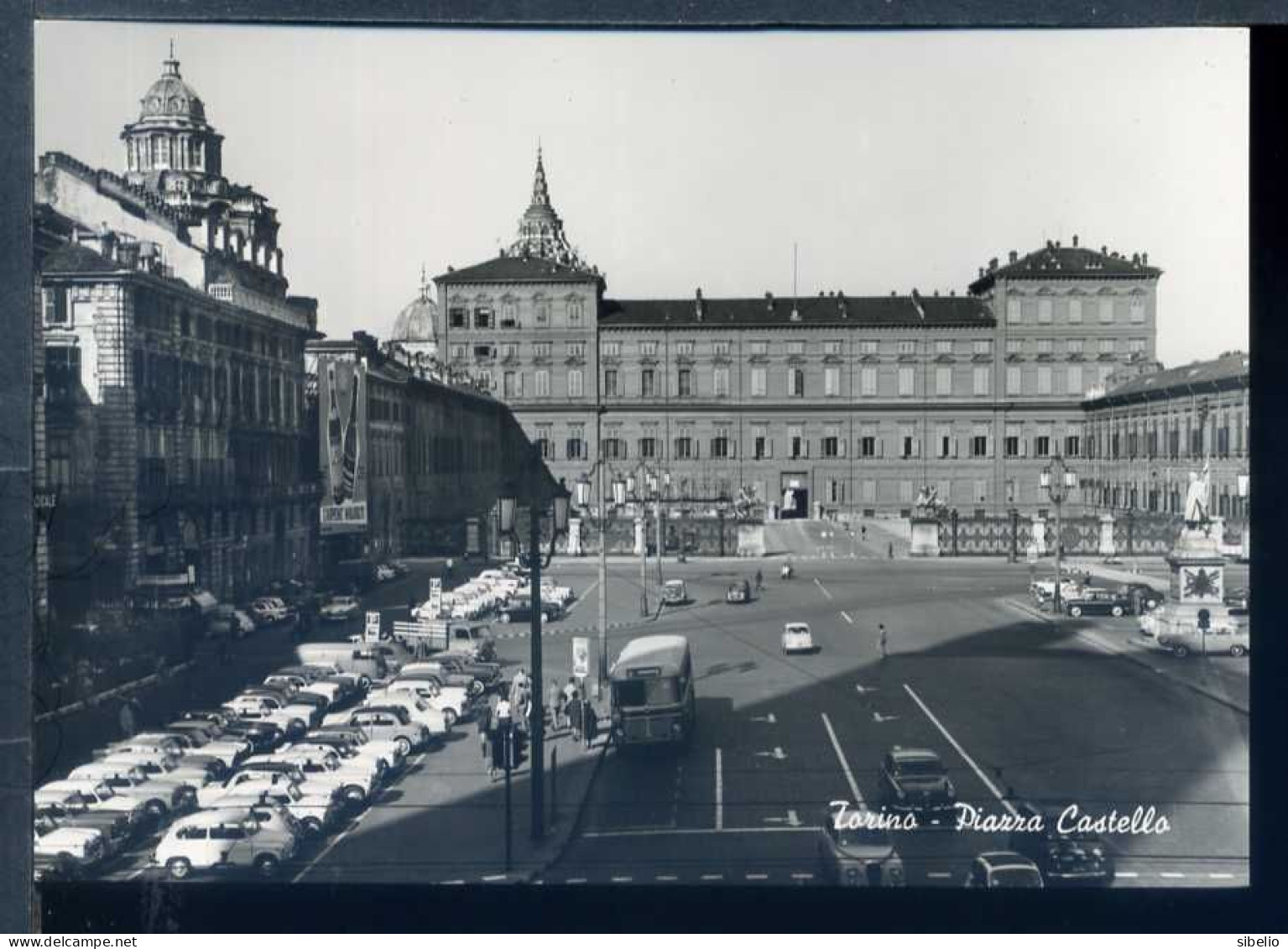 TORINO - Piazza Castello - Non Viaggiata 1963  - Rif. Fx066 - Places