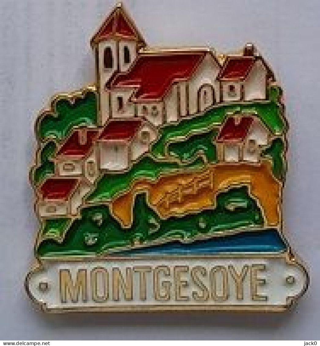 Pin' S  Ville  MONTGESOYE  ( 25 ) - Villes