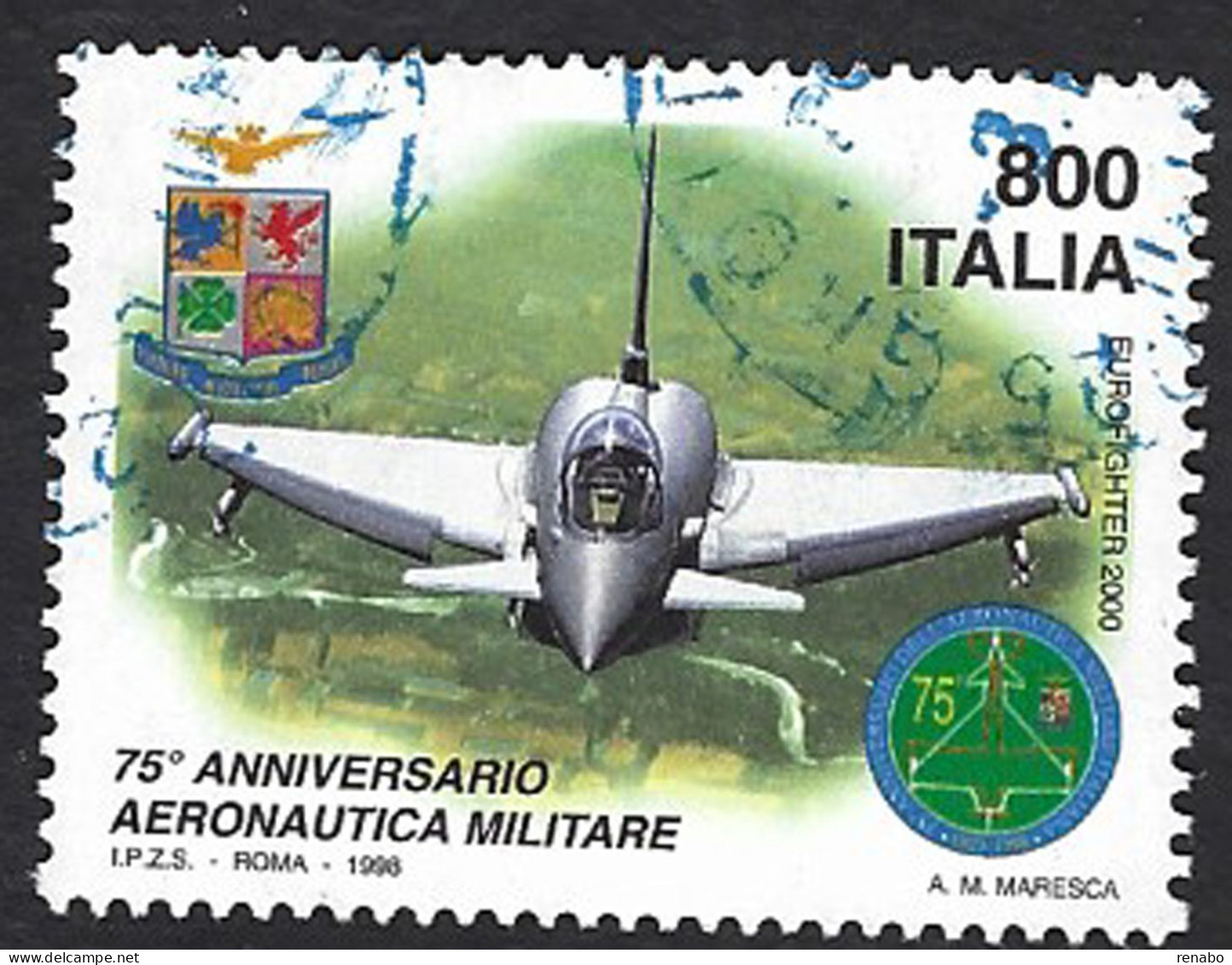 Italia, Italy, Italien, Italie 1998; Forze Armate: Aeronautica Militare, Usato. - Avions