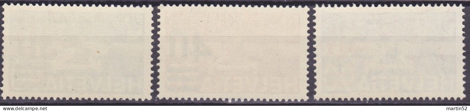 SALE 90% Off Schweiz Suisse 1936/37: Aufdrucke 30+40 Provisoires Zu PA 23-25 Mi 292+293+310 (Zu CHF 34.00) à 10% Du Cote - Unused Stamps