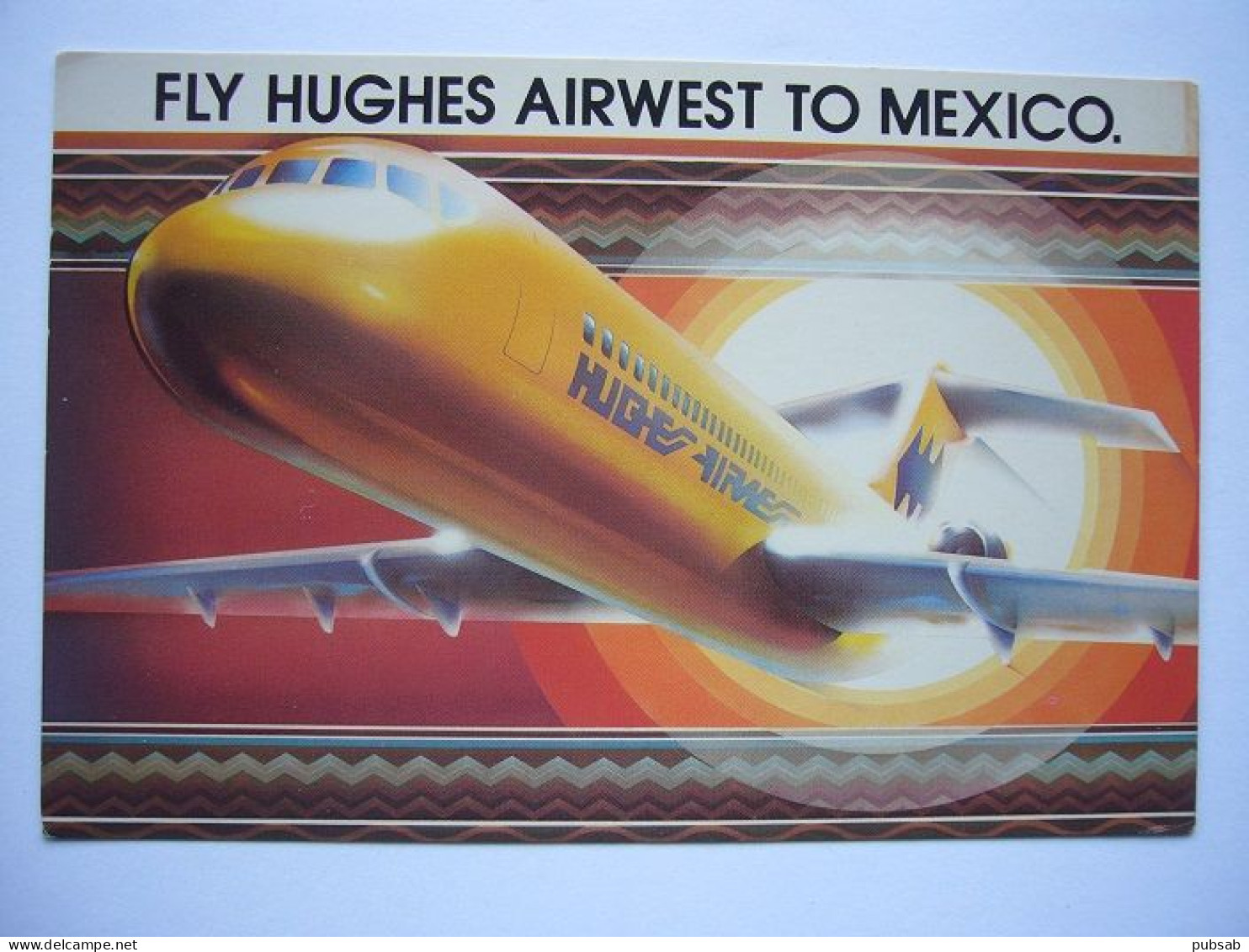 Avion / Airplane / HUGHES AIRWEST / Douglas DC 9-31 / Airline Issue - 1946-....: Ere Moderne