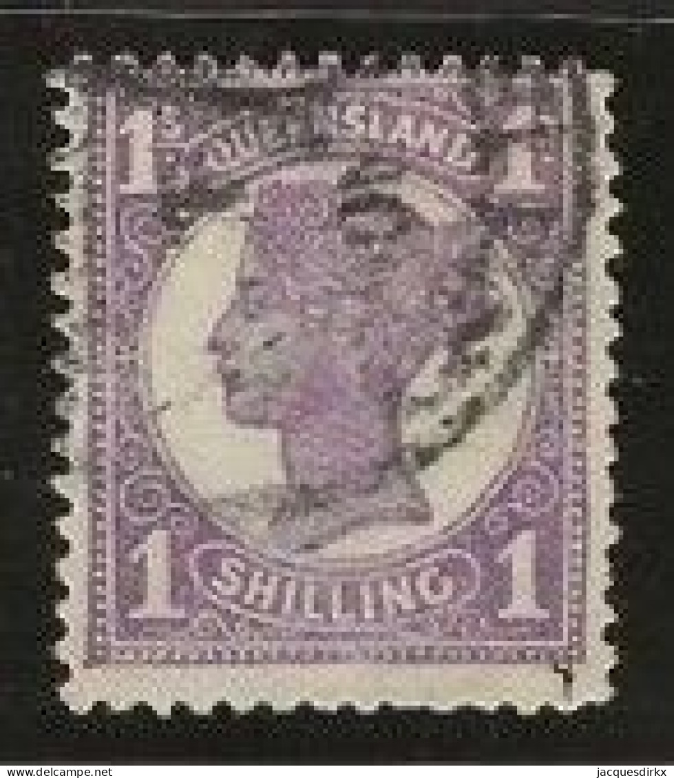 Queensland    .   SG    .  298    .   O      .     Cancelled - Oblitérés