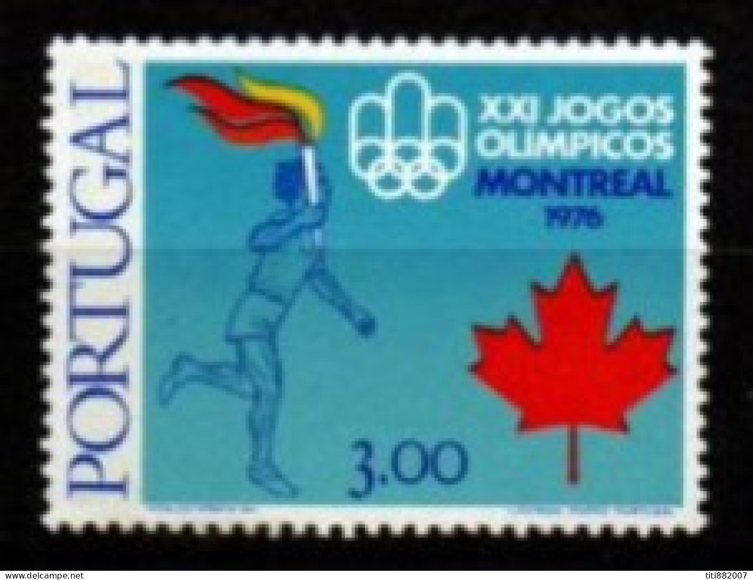 PORTUGAL    -   1976.    Y&T N° 1299 **. JO De Montréal - Unused Stamps