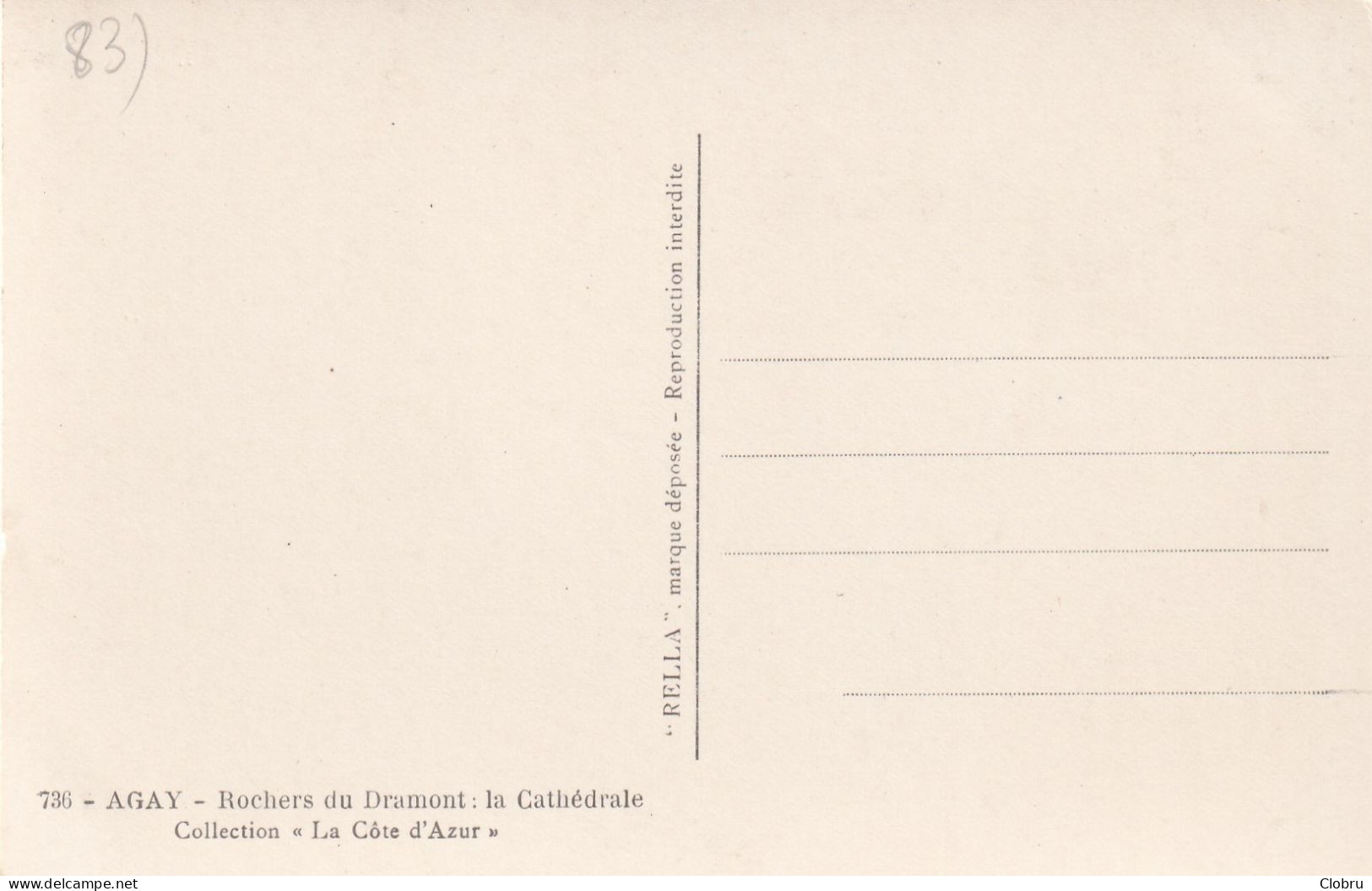 83, Agay, Rochers Du Dramont, La Cathédrale - Other & Unclassified