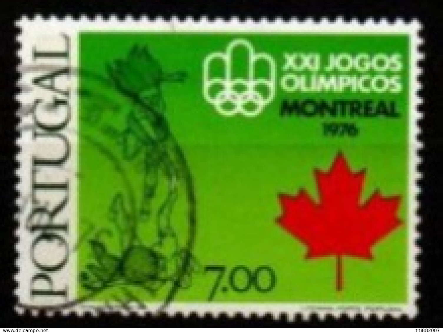 PORTUGAL    -   1976.    Y&T N° 1300 Oblitéré . JO De Montréal - Oblitérés