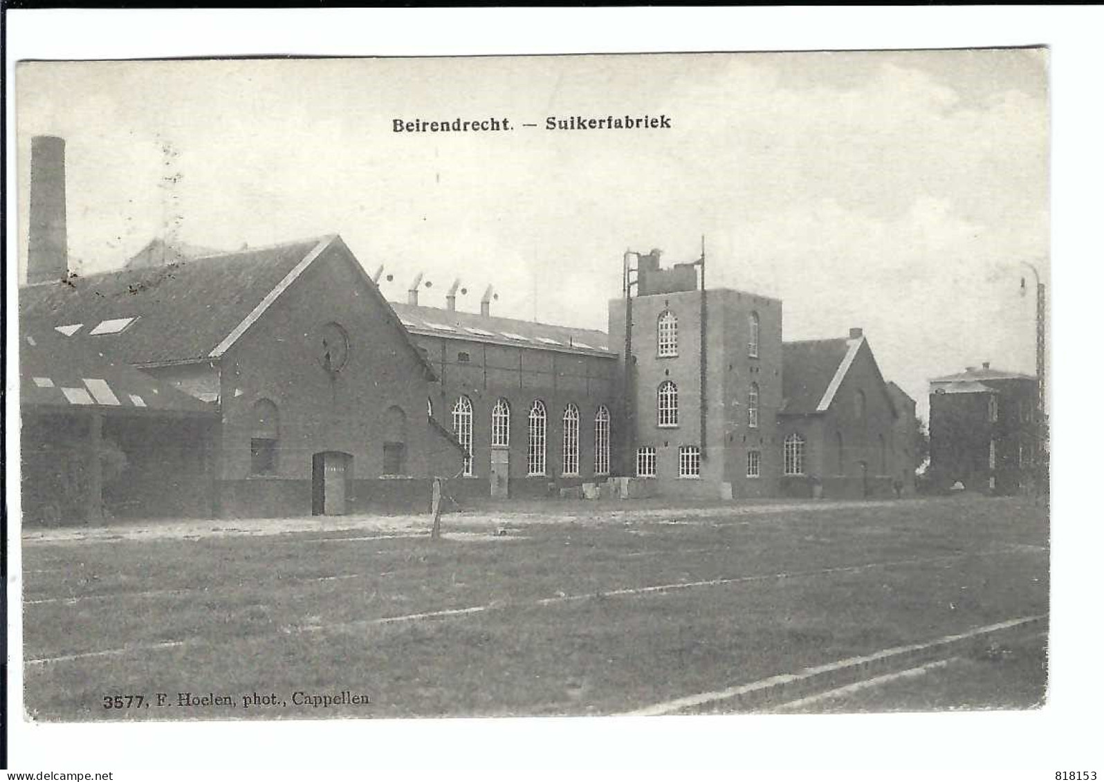 Berendrecht  Beirendrecht   -  Suikerfabriek     3577  F  Hoelen Phot   Cappellen - Antwerpen