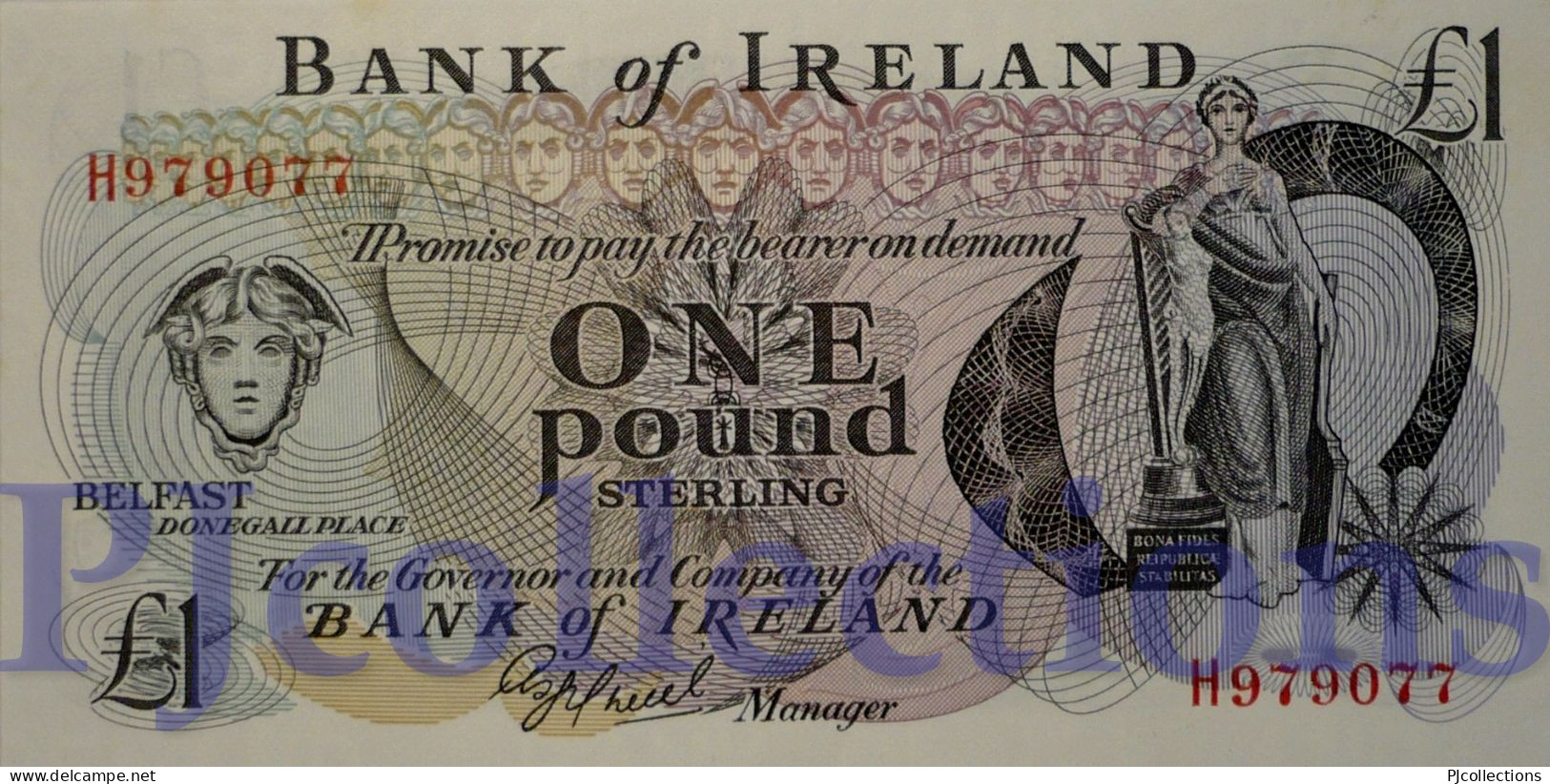 NORTHERN IRELAND 1 POUND 1980 PICK 65 UNC - Irland