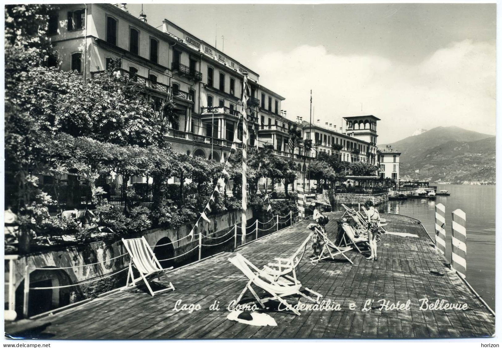 G.974   Lago Di Como - CADENABBIA - Hotel Bellevue - Andere & Zonder Classificatie