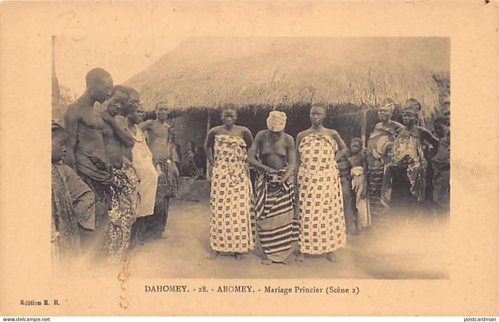 Bénin - ABOMEY - Mariage Princier (scène 2) - Ed. E.R. 28 - Benin