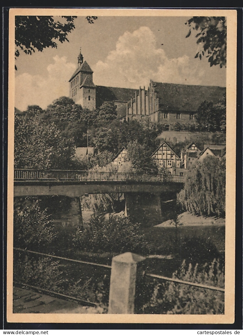 AK Havelberg, Dom Mit Laufbrücke  - Havelberg