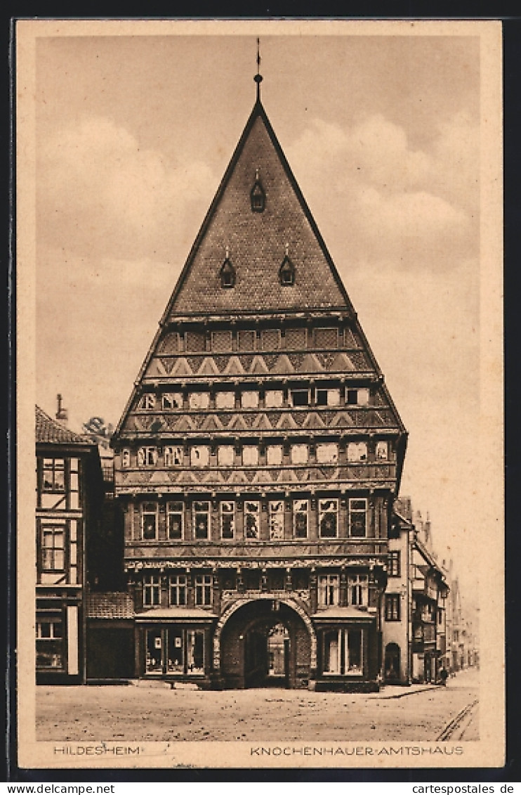 AK Hildesheim, Knochenhauer Amtshaus  - Hildesheim