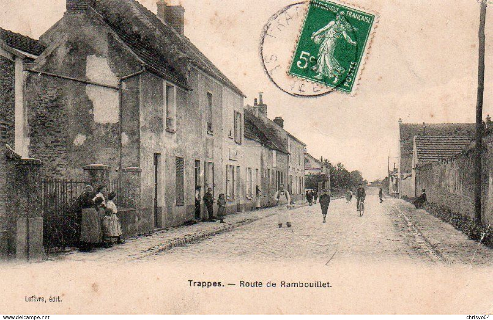 4V5Hyr  78 Trappes Route De Rambouillet - Trappes