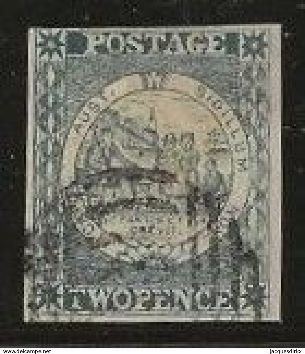 New South Wales      .   SG    .   25  (2 Scans)       .   O      .     Cancelled - Used Stamps