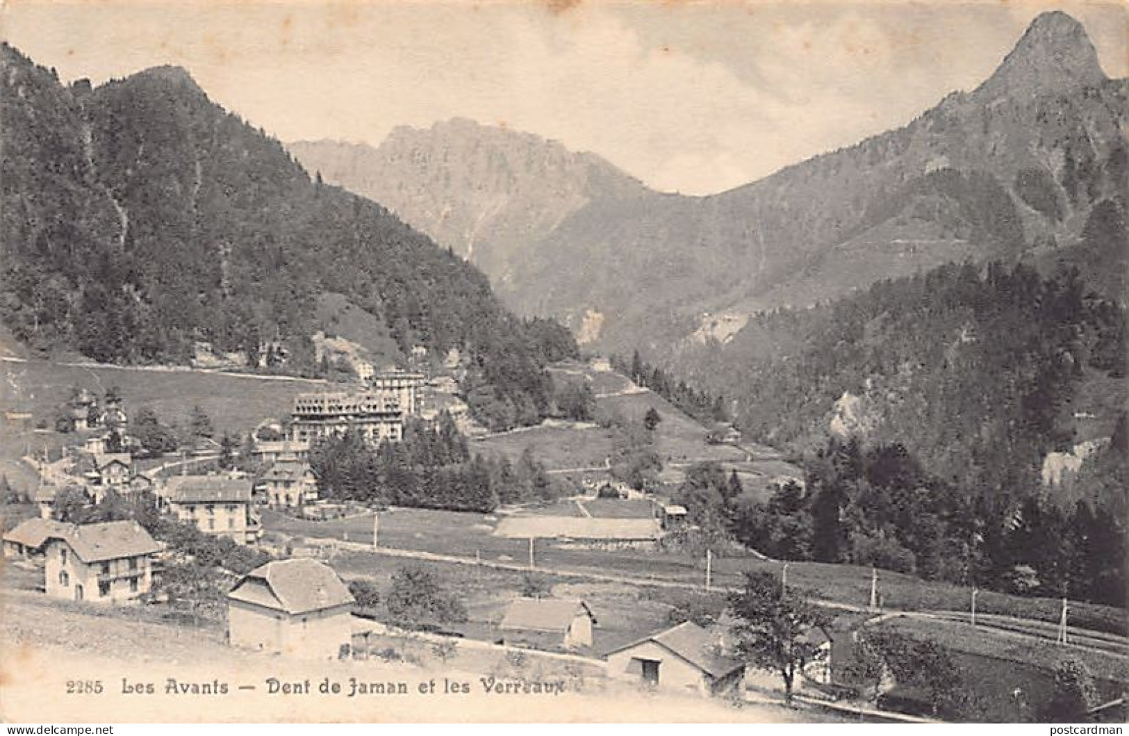 Suisse - Les Avants (VD) Village - Dents De Jaman - Les Verreaux - Ed. Chiffelle 2285 - Autres & Non Classés