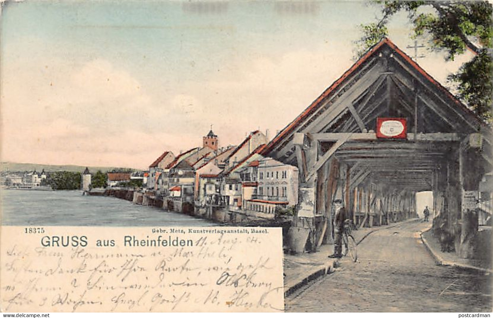 Schweiz - Rheinfelden (AG) Hauptzollamt - Verlag Gebr. Metz 18376 - Rheinfelden