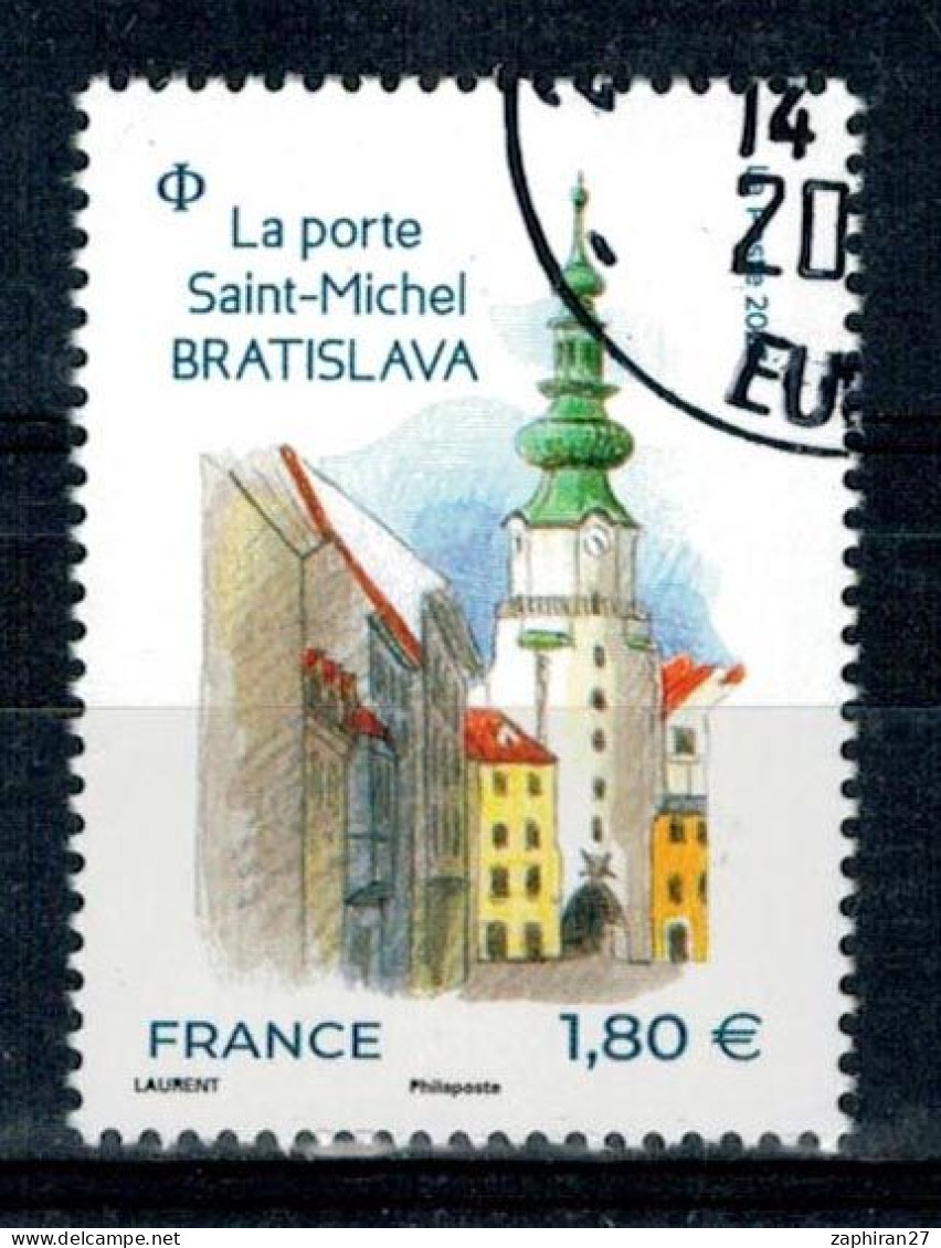 2023 PORTE ST MICHEL BRATISLAVA OBLITERE CACHET ROND #234# - Gebruikt