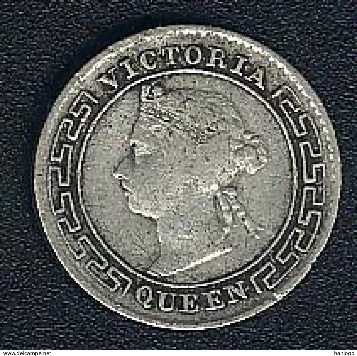 Ceylon (Sri Lanka), 10 Cents 1899, Silber - Sri Lanka
