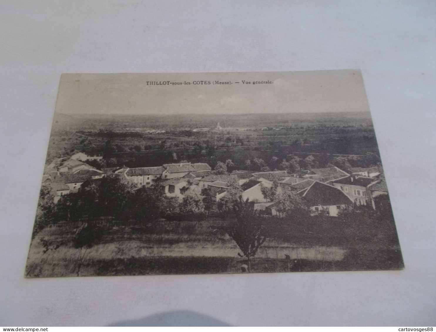 THILLOT SOUS LES COTES ( 55 Meuse ) VUE GENERALE  1923 - Other & Unclassified