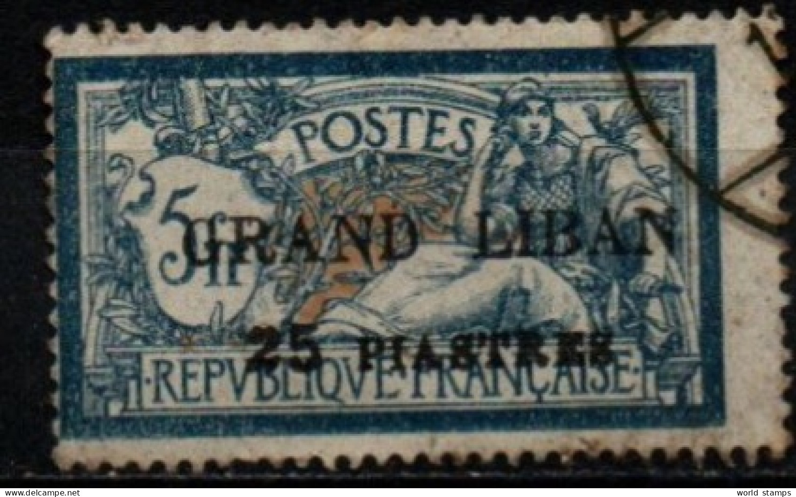 GRAND LIBAN 1924 O - Oblitérés