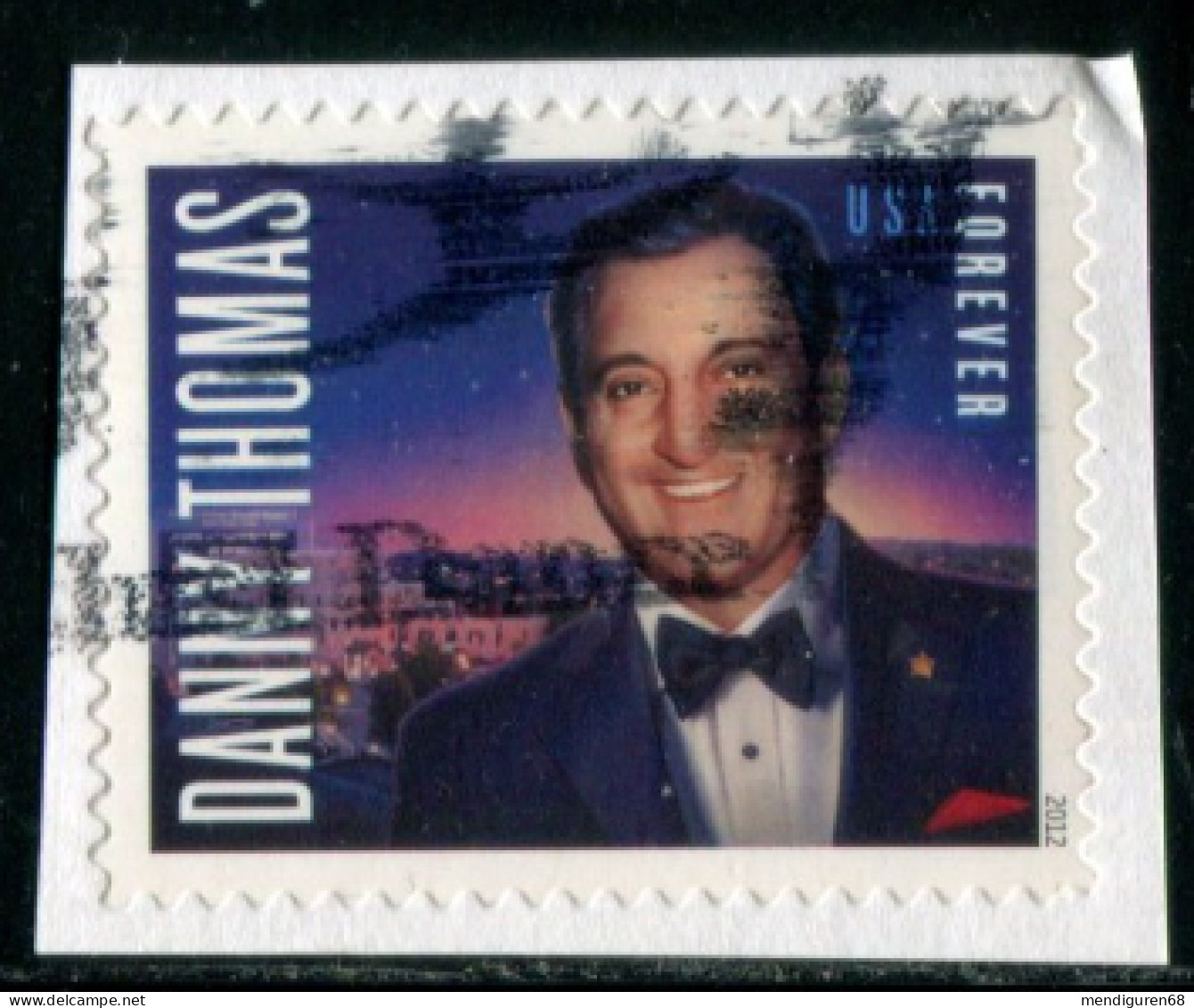 VERINIGTE STAATEN ETATS UNIS USA 2012 DANNY THOMAS F USED ON APER SN 4628 MI 4816 YT 4464 SG 5232 - Usados