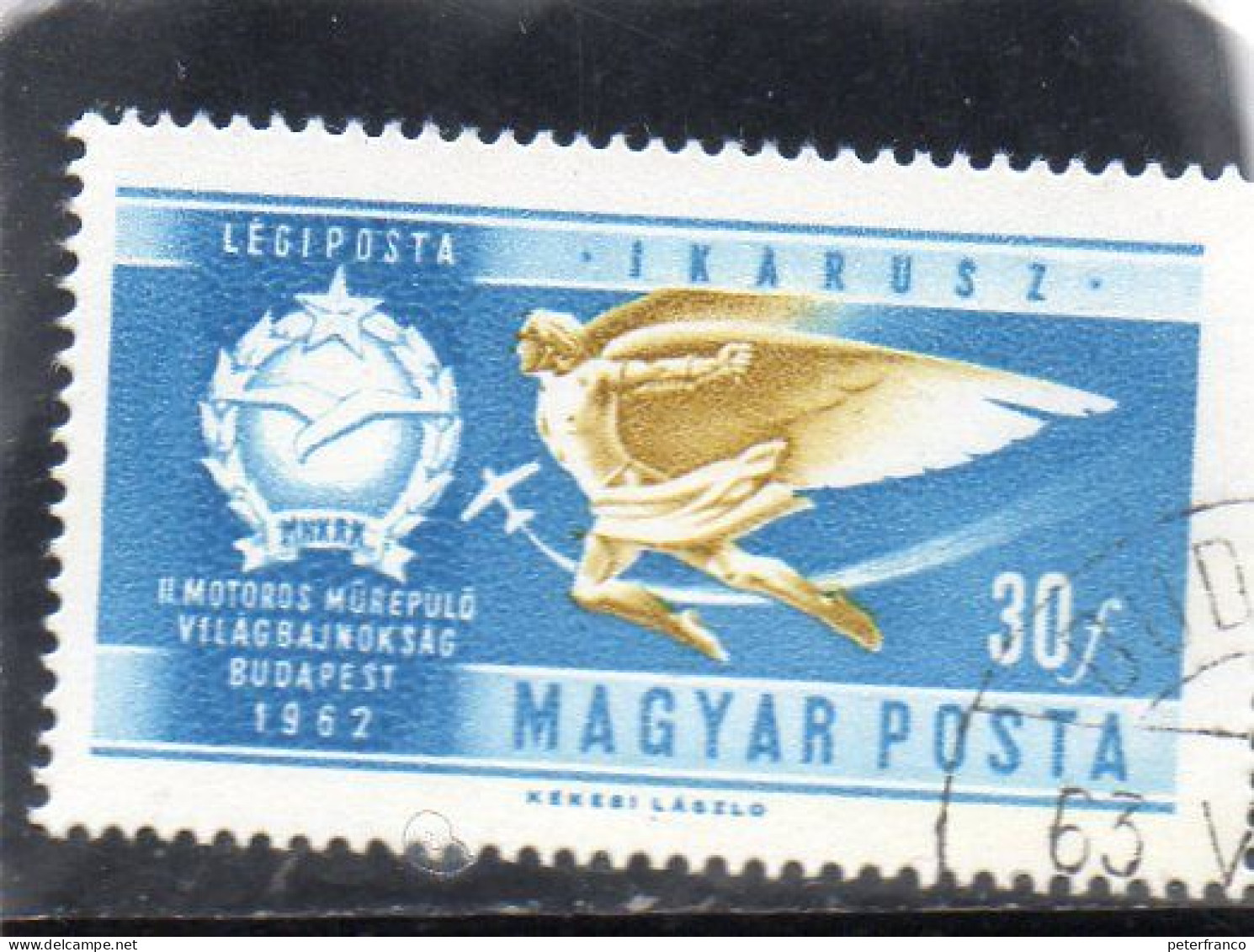 1962 Ungheria -- Icarus - Europa